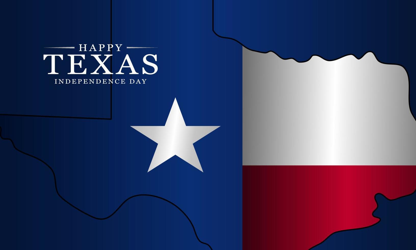 Texas independencia día antecedentes. bandera, póster, saludo tarjeta. vector ilustración.