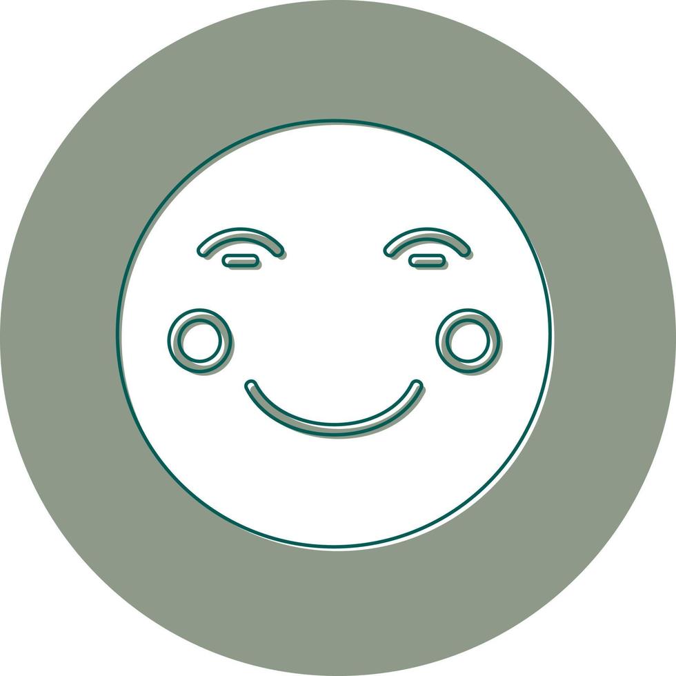 Blushing Vector Icon