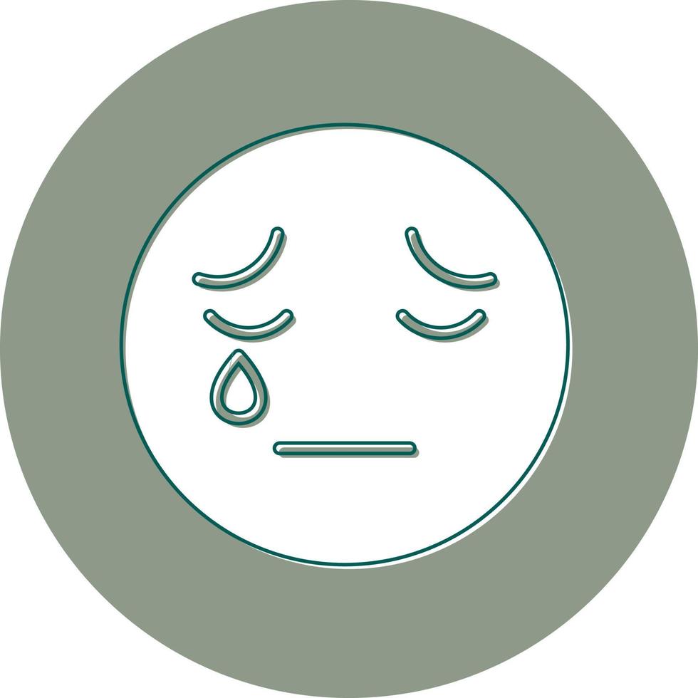 Crying Vector Icon