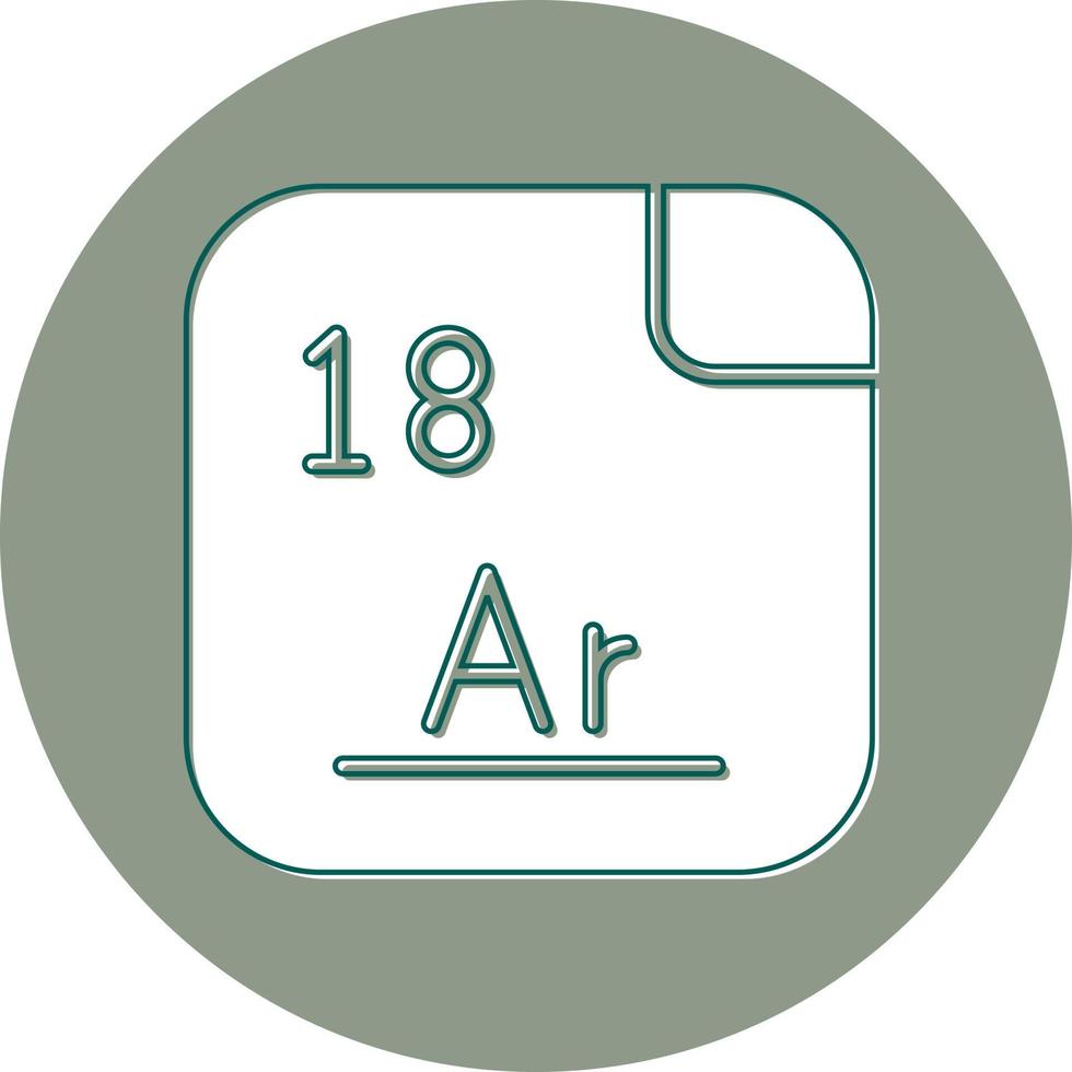 Argon Vector Icon