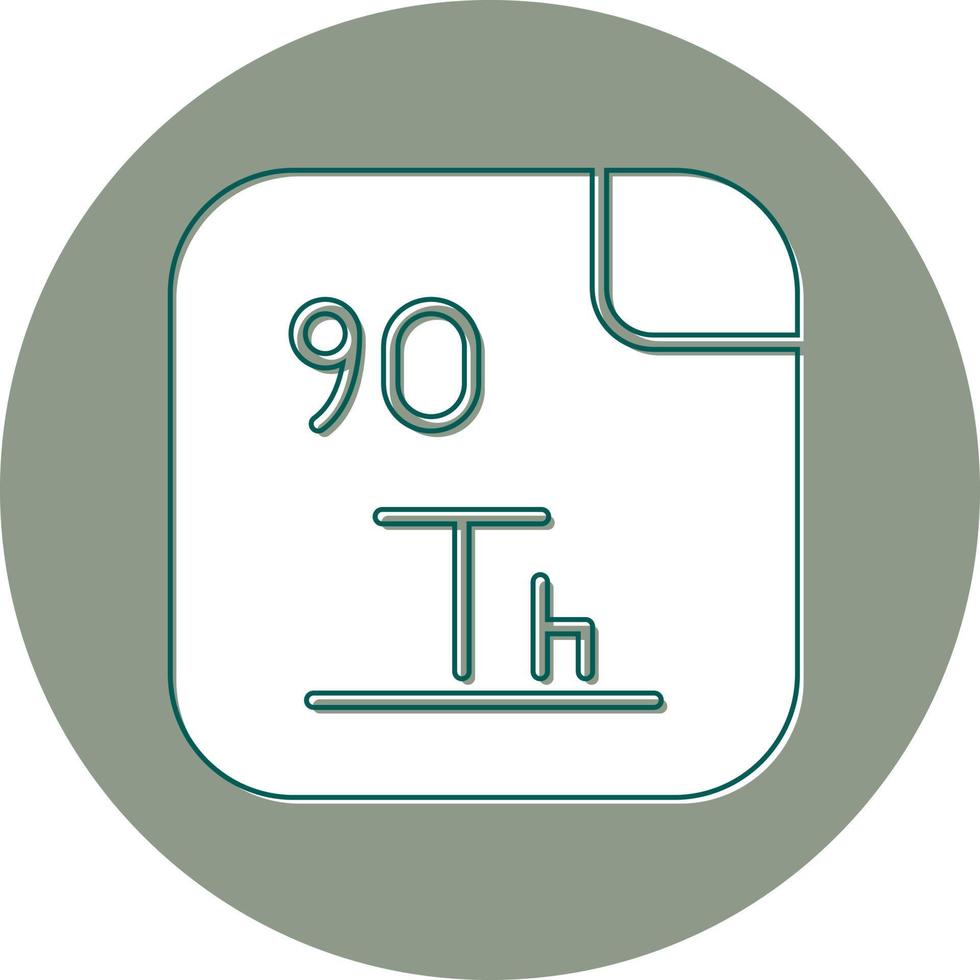 Thorium Vector Icon