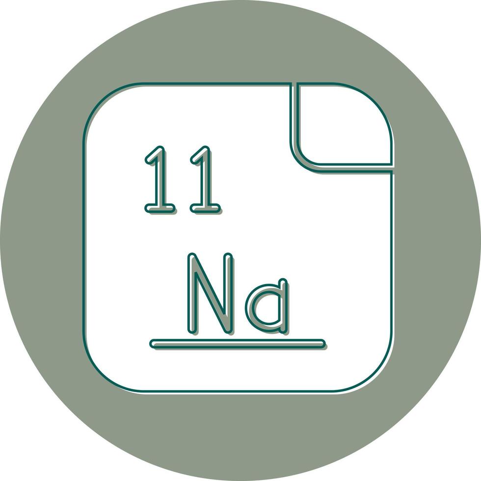 Sodium Vector Icon