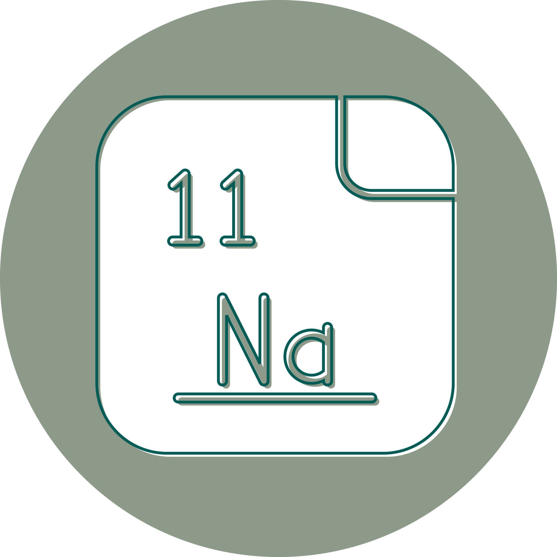 Sodium Vector Icon 20549896 Vector Art At Vecteezy Sodium Vector Icon 20549896 Vector Art At Vecteezy