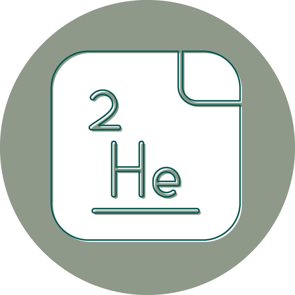 Helium Vector Icon