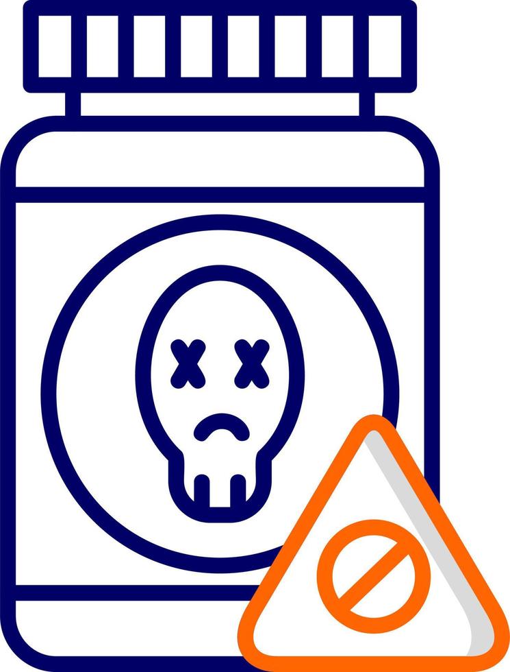 No Drugs Vector Icon