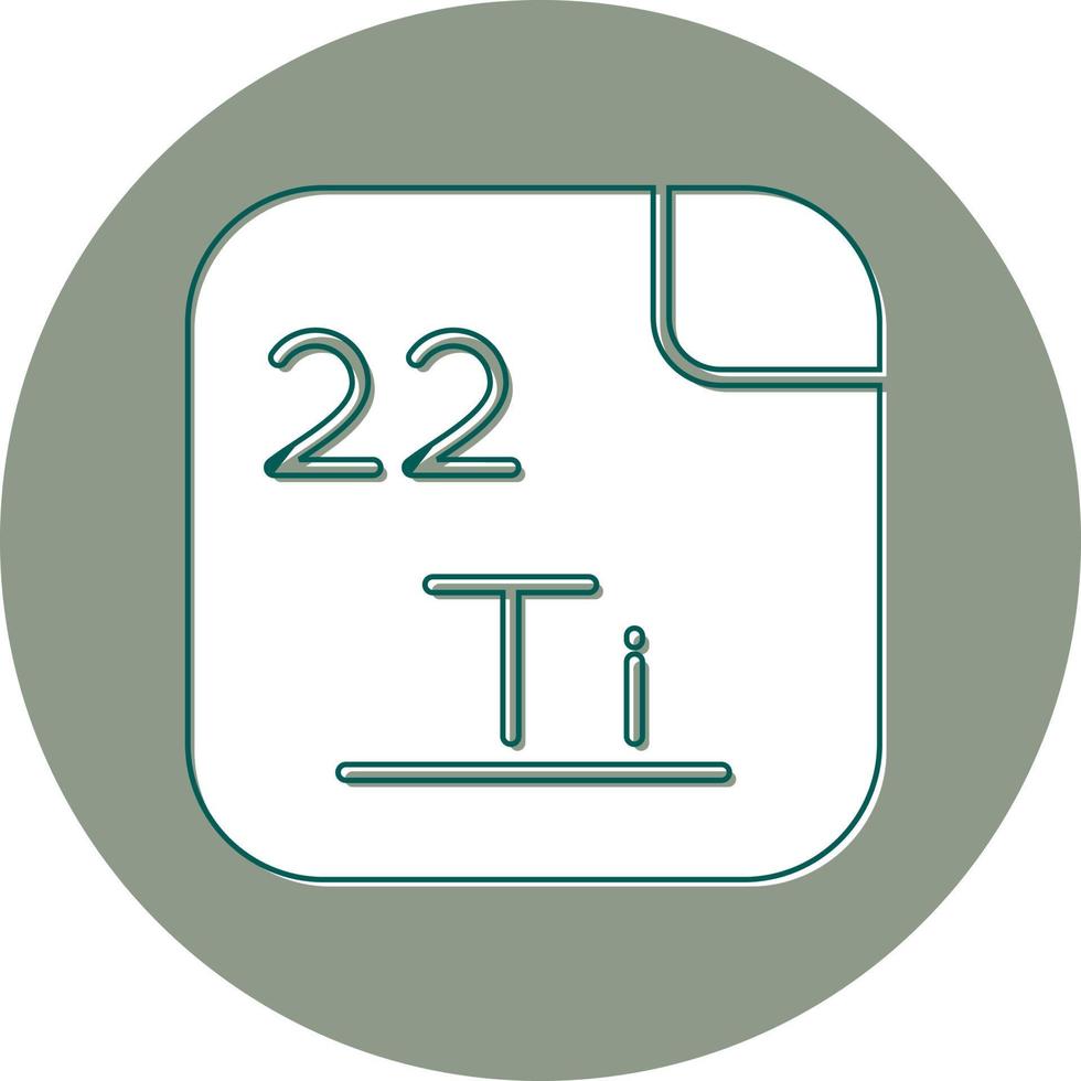 Titanium Vector Icon