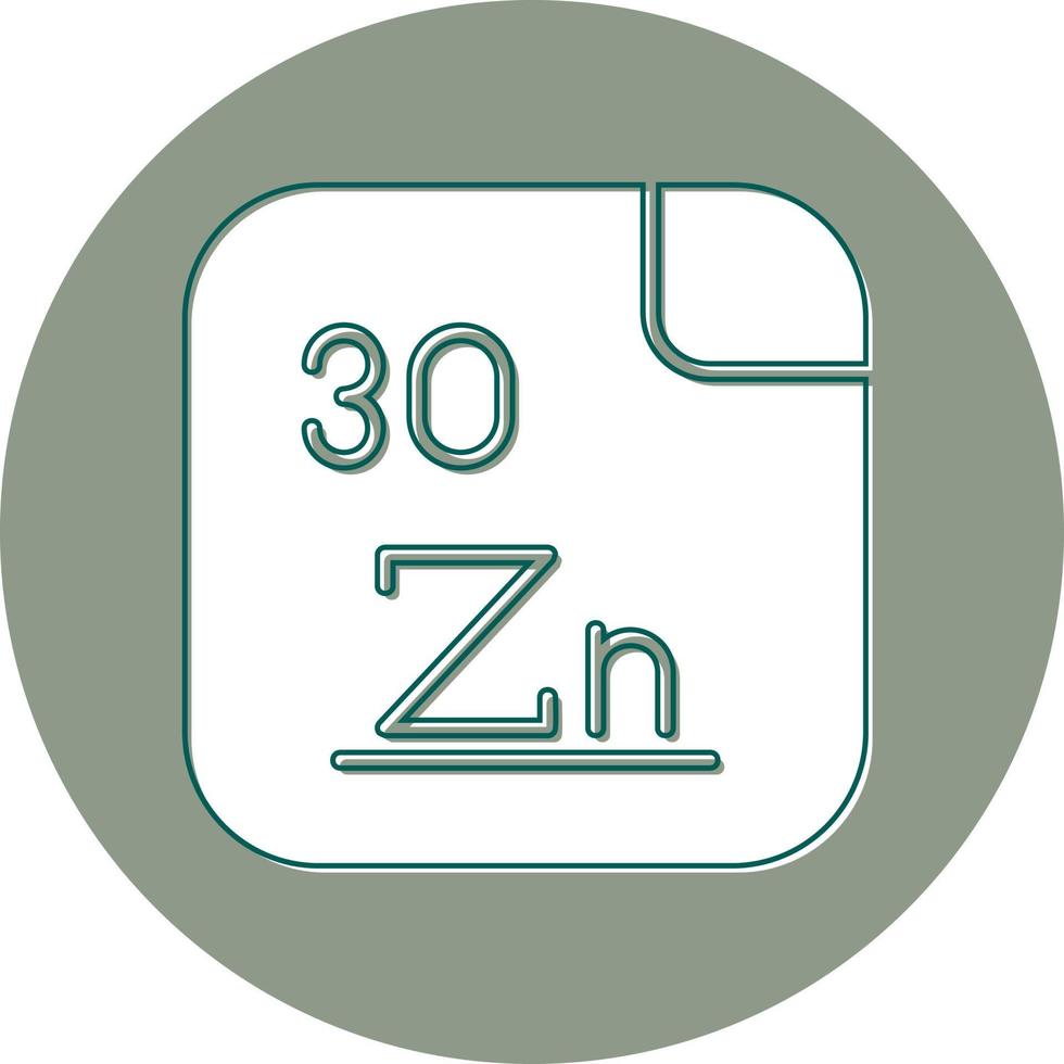 Zinc Vector Icon