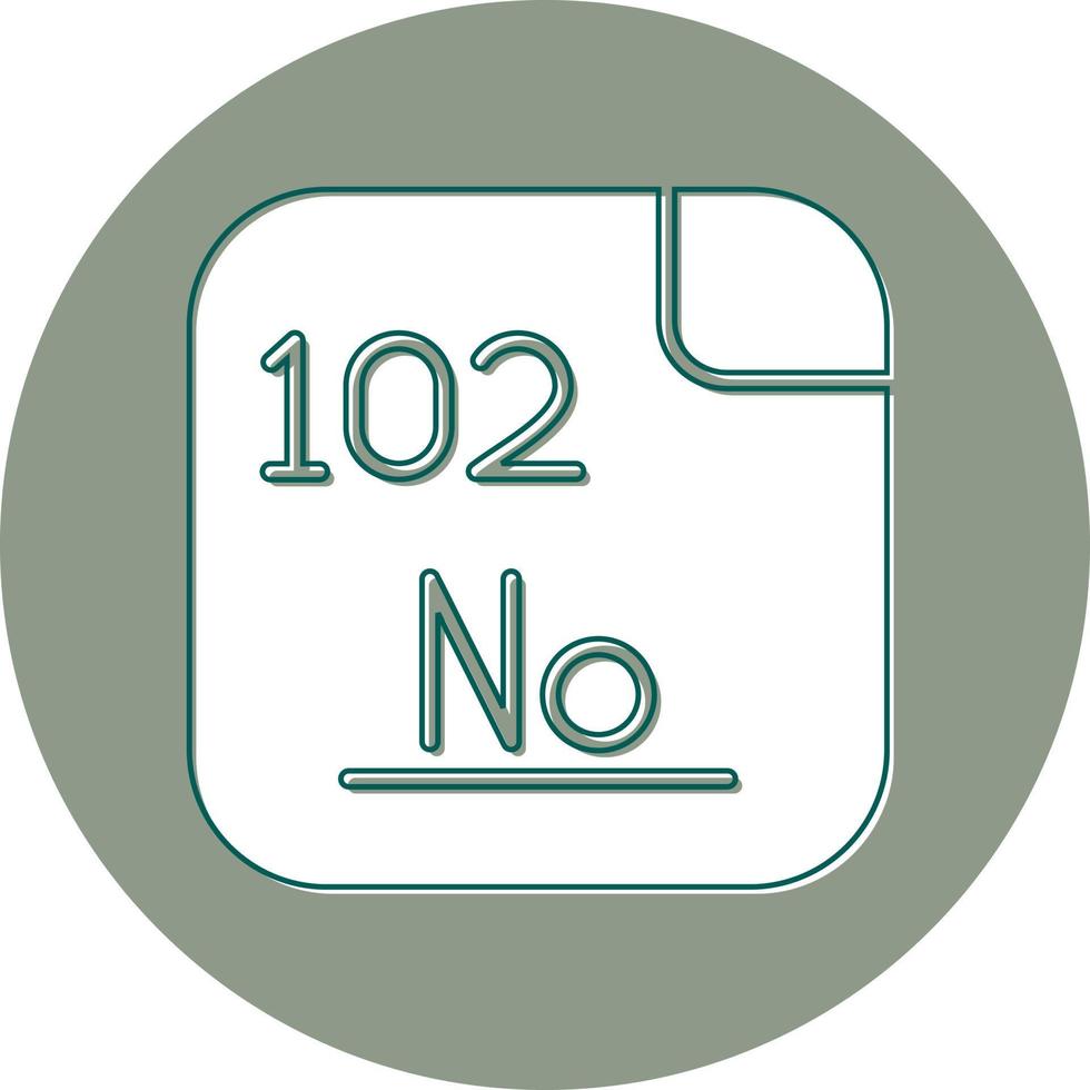 Nobelium Vector Icon