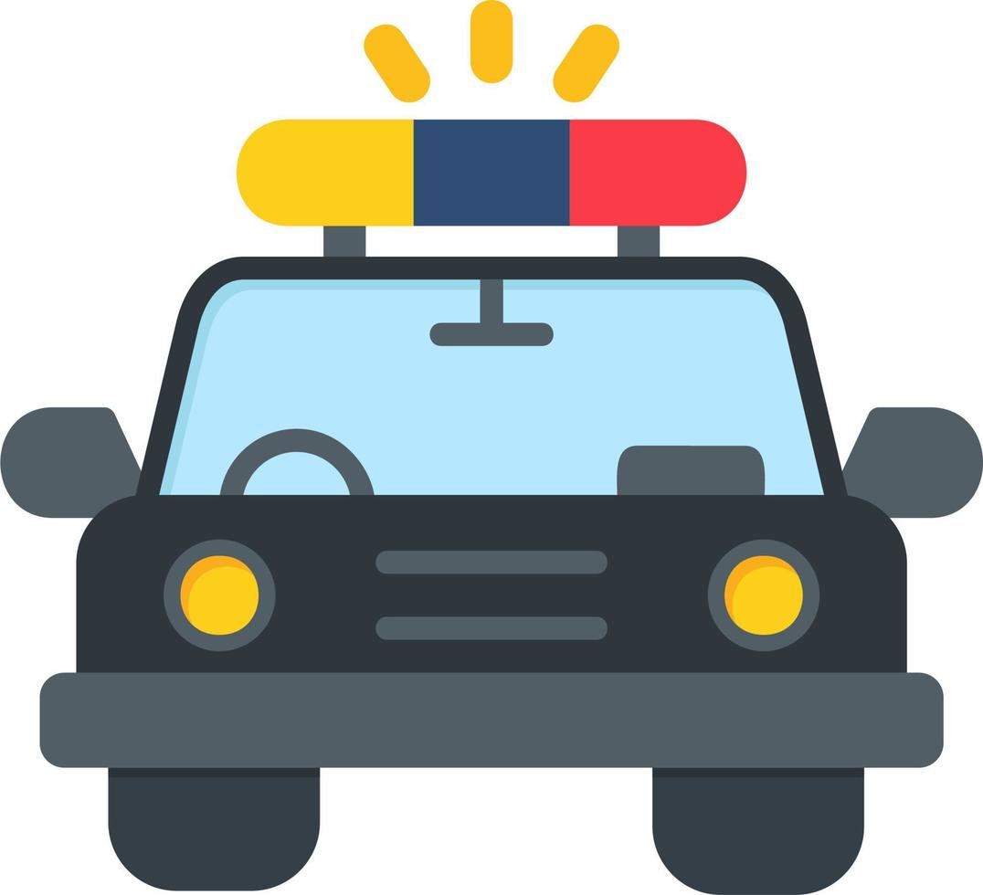 Police Car Vector Icon