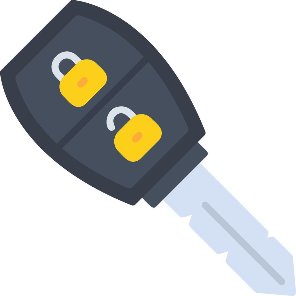 Car Key Vector Icon