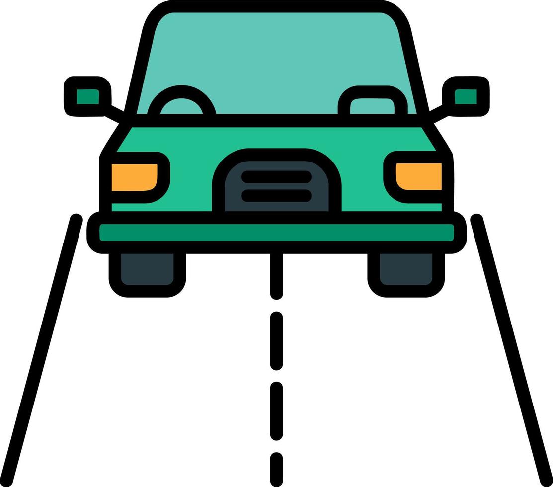 Road Vector Icon