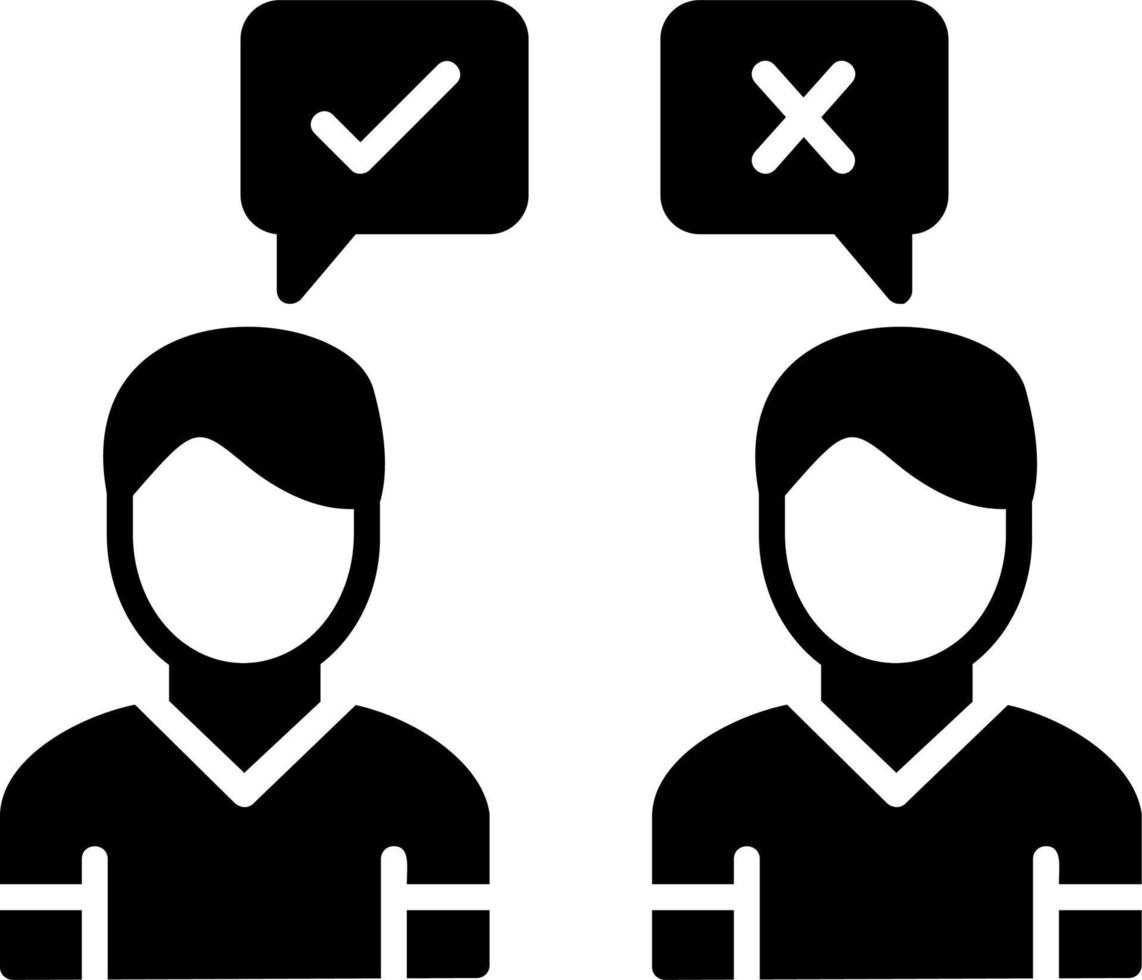 Dispute Vector Icon