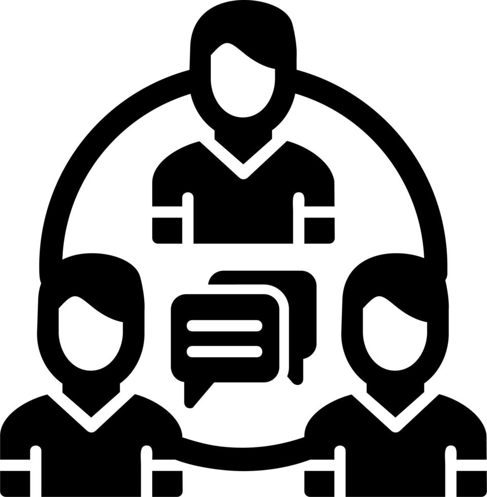 Group Chat Vector Icon