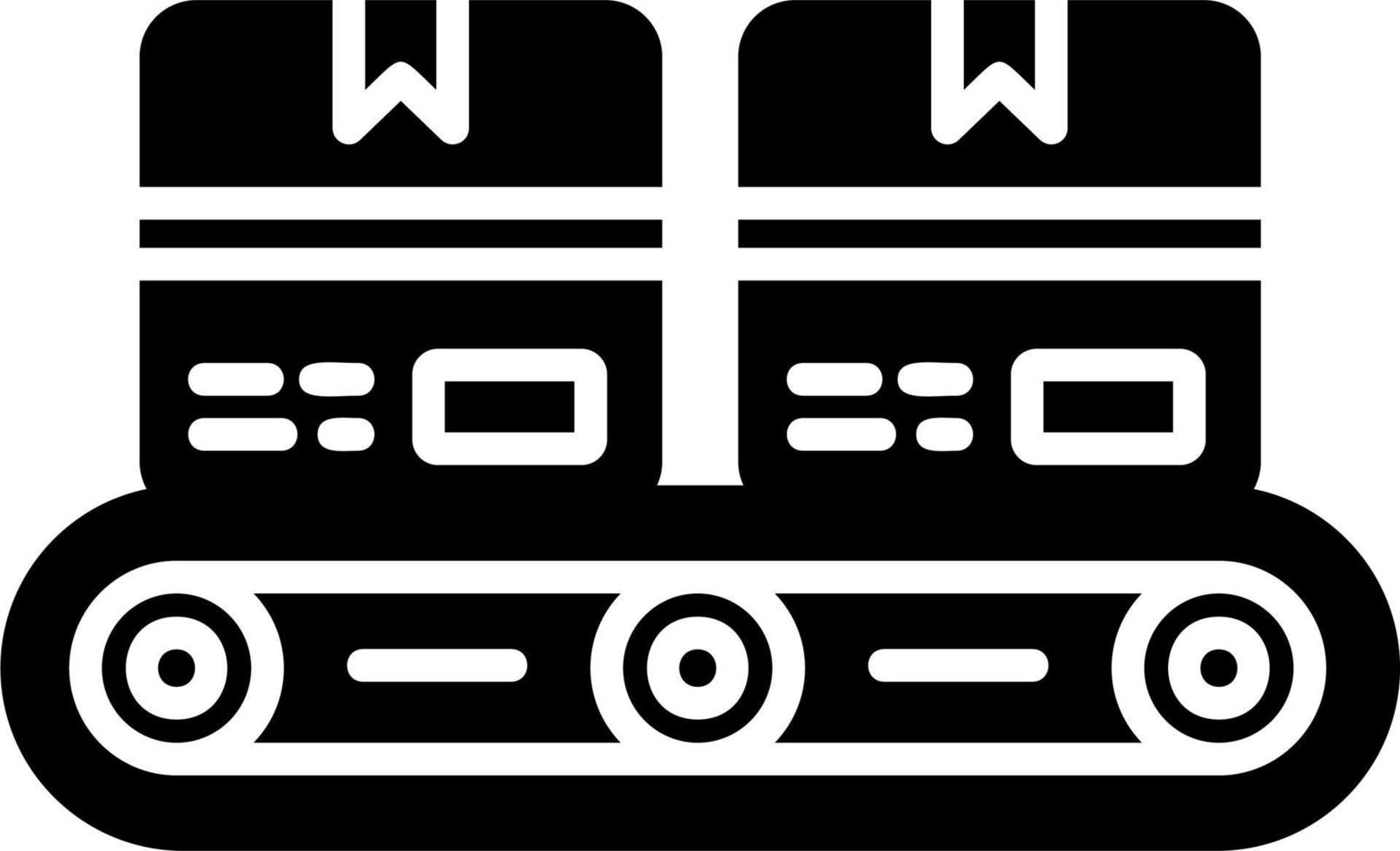Conveyor Belt Vector Icon