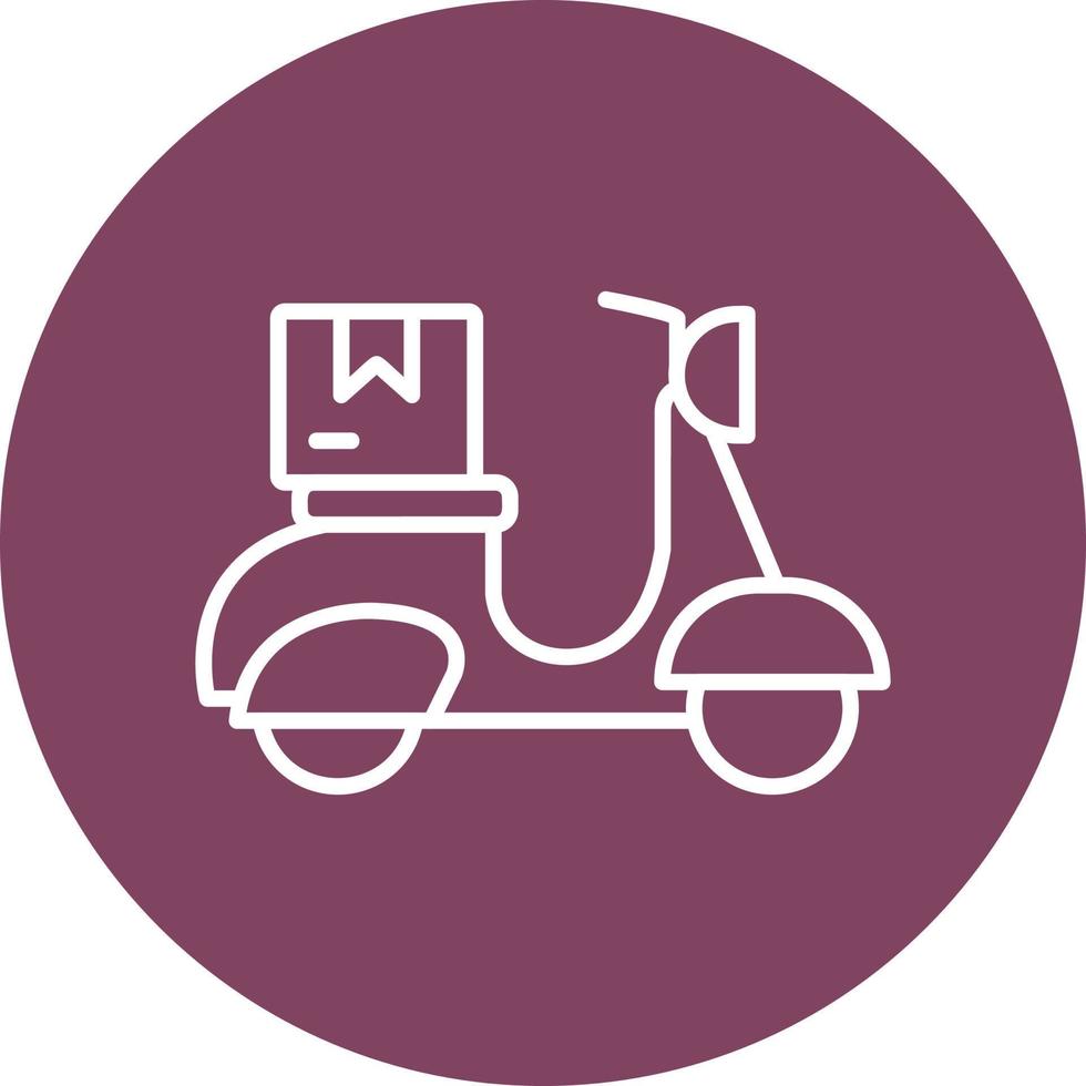 Moped Vector Icon