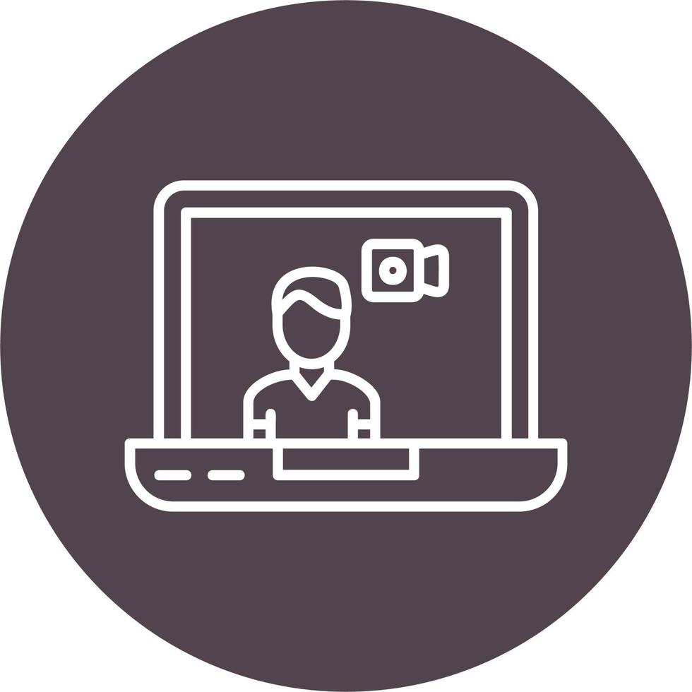 Video Call Vector Icon