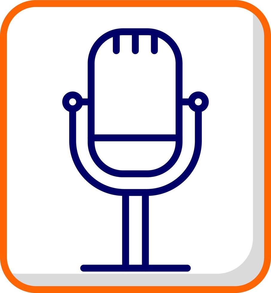 Microphone Vector Icon