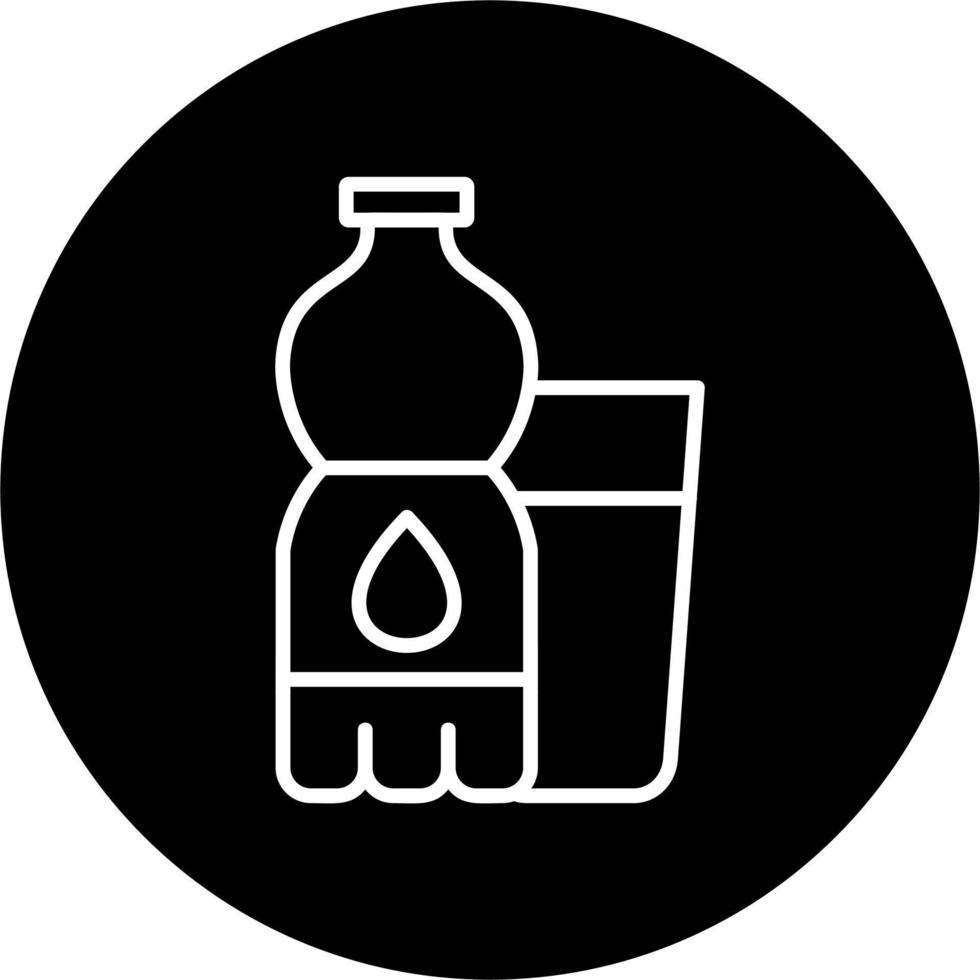 Water Bottle Vector Icon