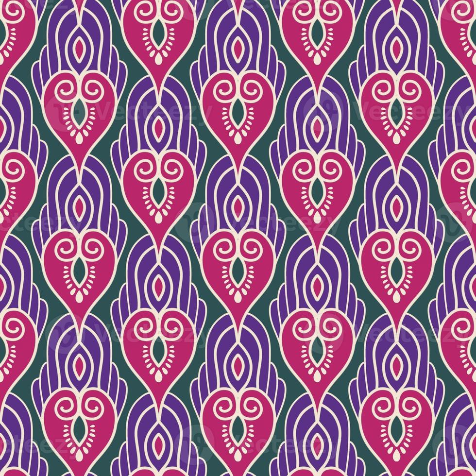 ethnic ikat patterns geometric native tribal boho motif aztec textile fabric carpet mandalas african American india flower photo