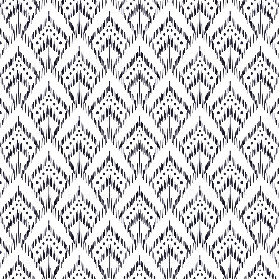 étnico ikat patrones geométrico nativo tribal boho motivo azteca textil tela alfombra mandalas africano americano India flor foto