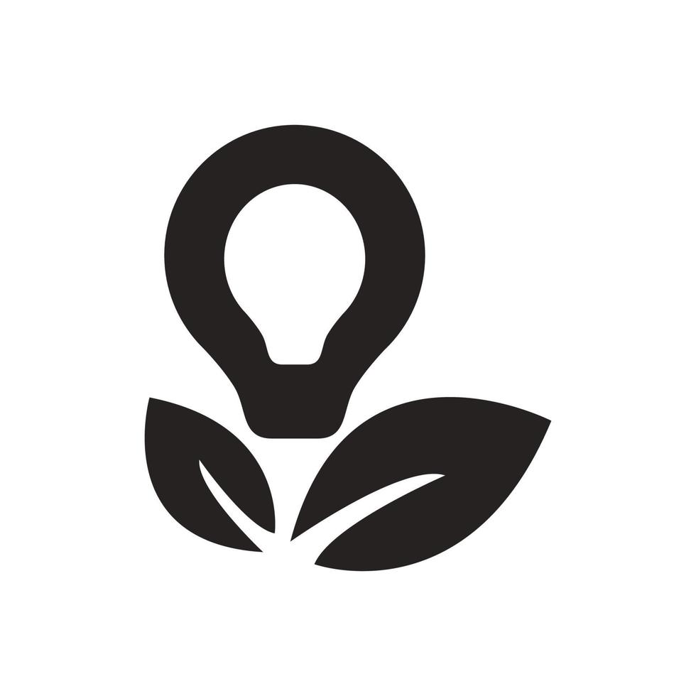 leaves icon solid, glyph, black. vector