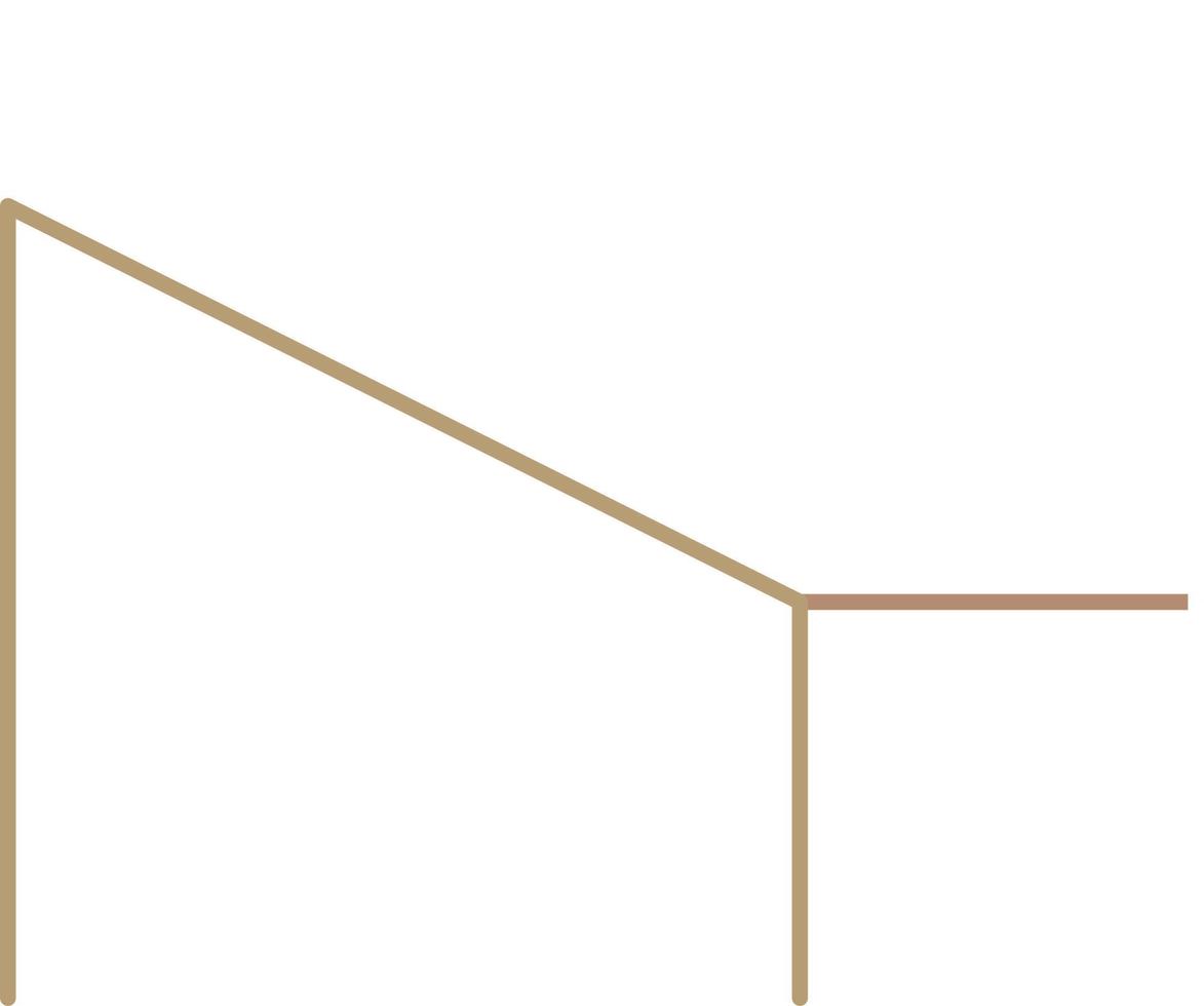Modern Architecture Logo Outline Vector Illustration