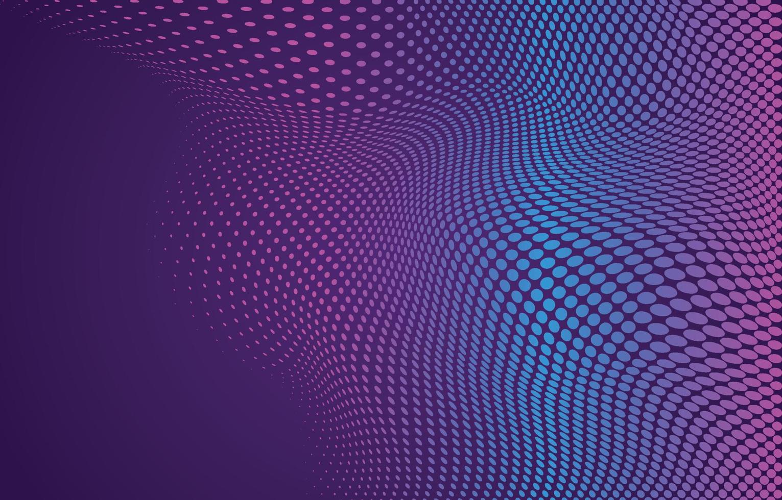 Abstract Purple Halftone Background vector