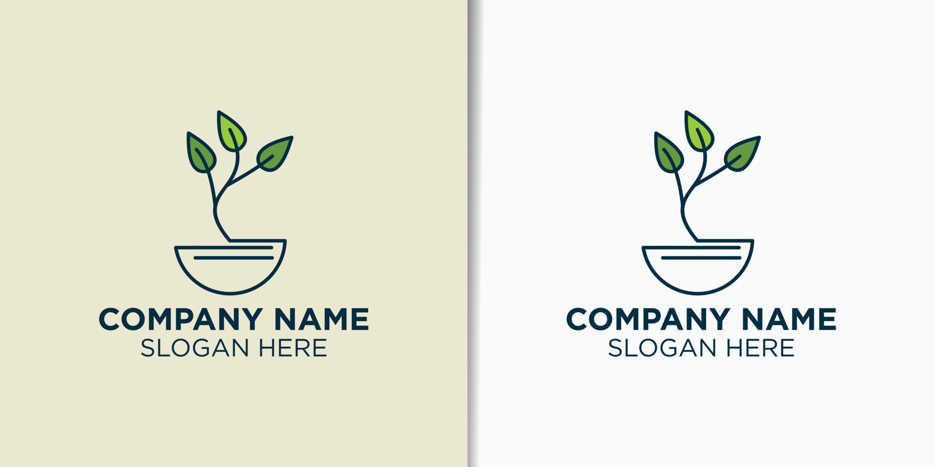 landscape vintage logo design vector, agriculture logo template vector
