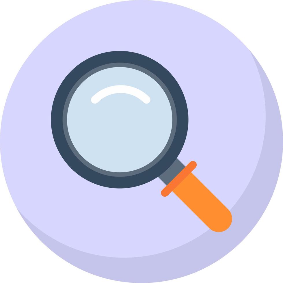 Magnifying Glass Vector Icon Design