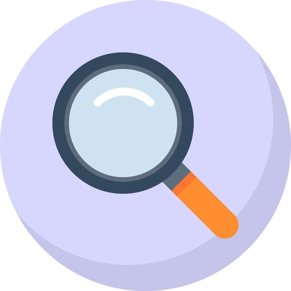 Magnifying Glass Vector Icon Design