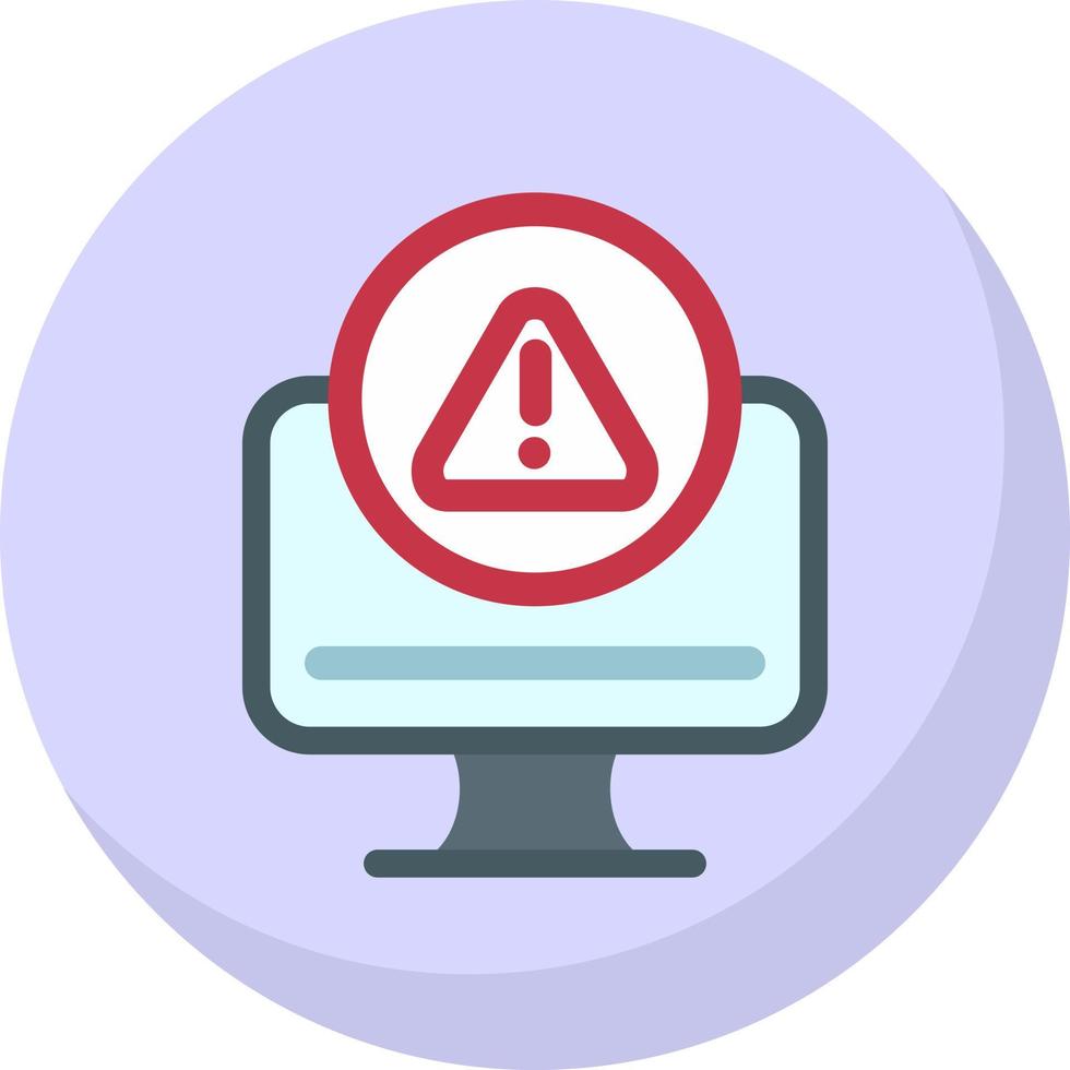 Alert Vector Icon Design