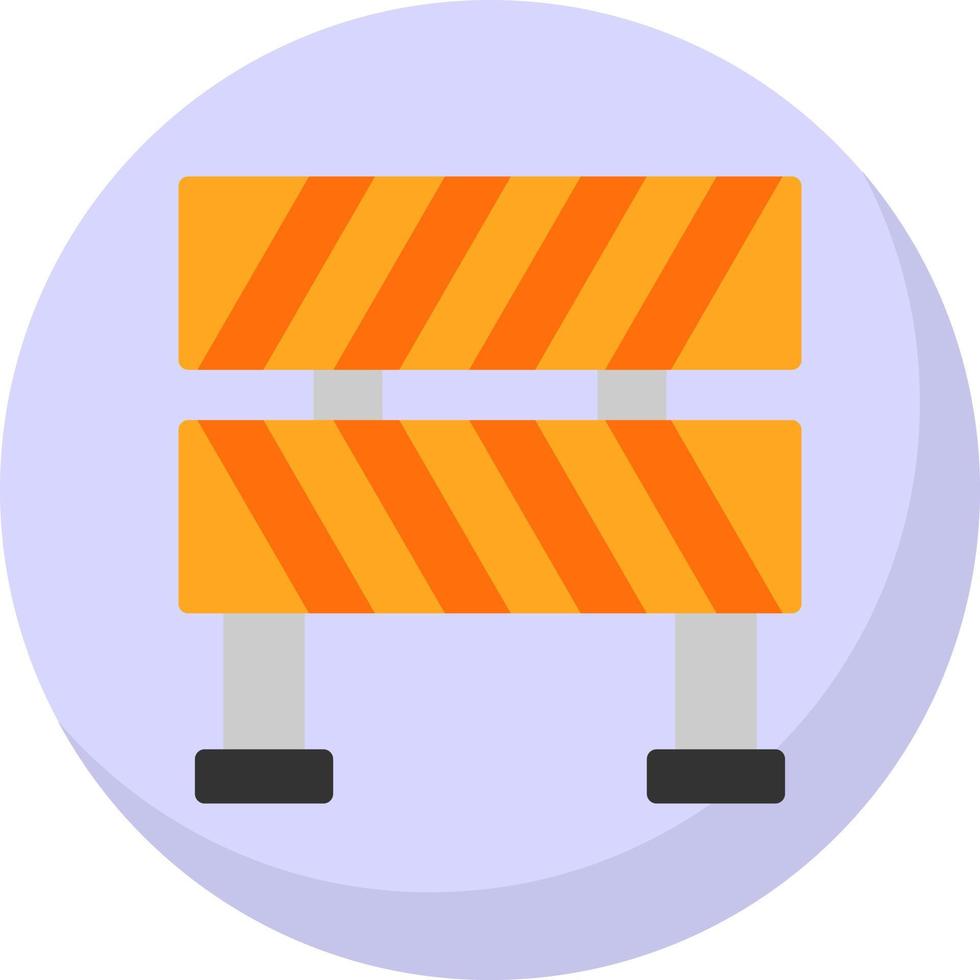Barrier Vector Icon Design