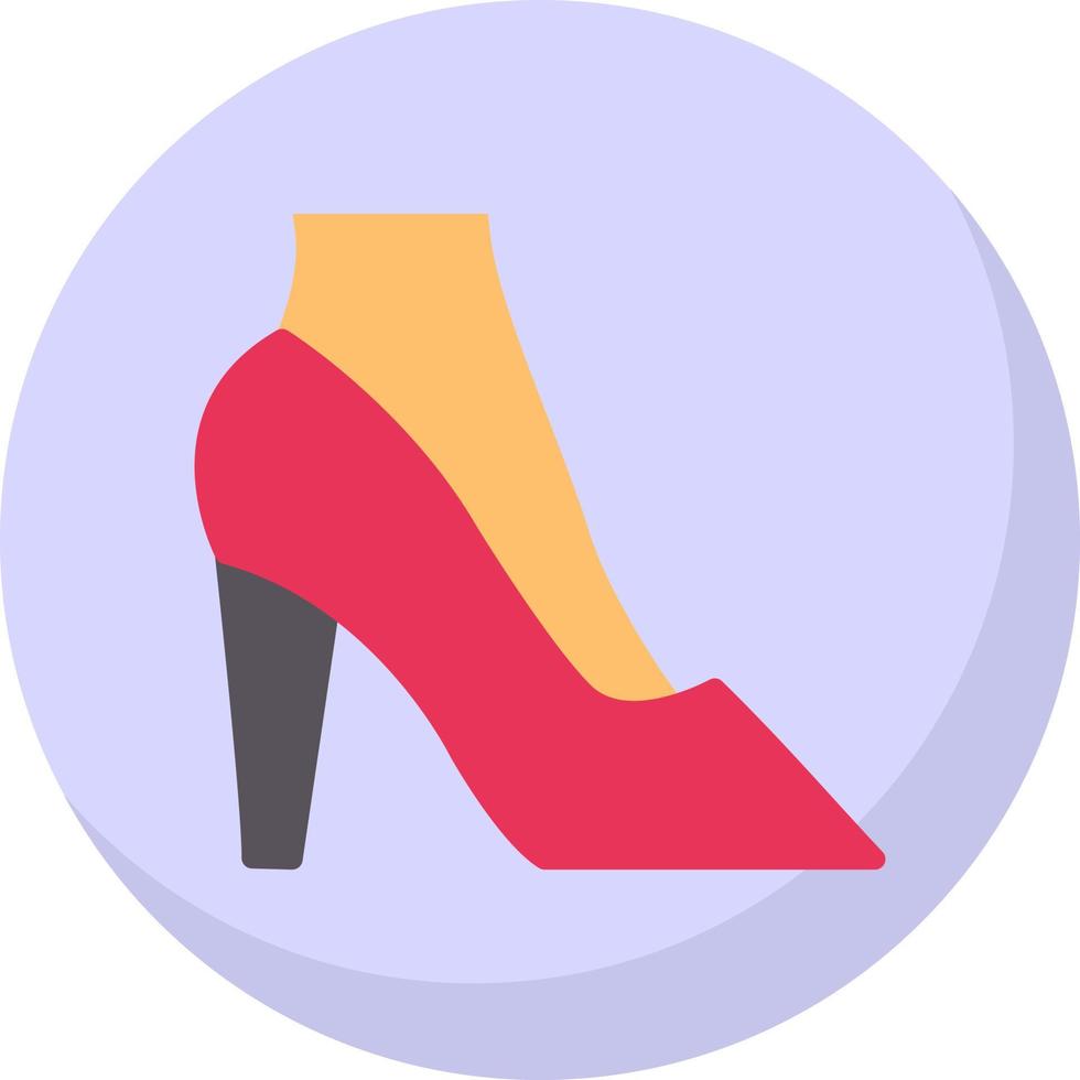 diseño de icono de vector de tacones altos