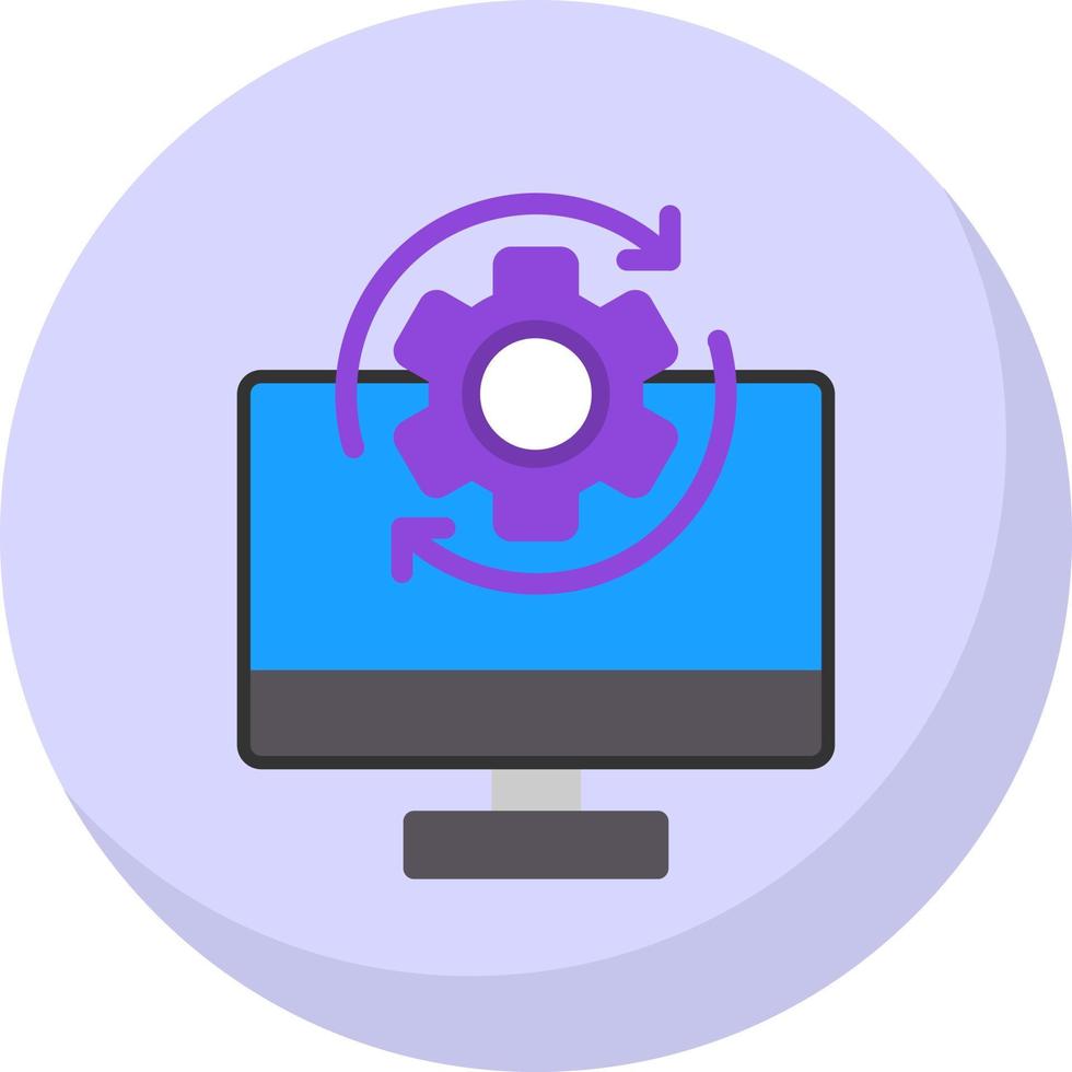 Operational SYstem Vector Icon Design