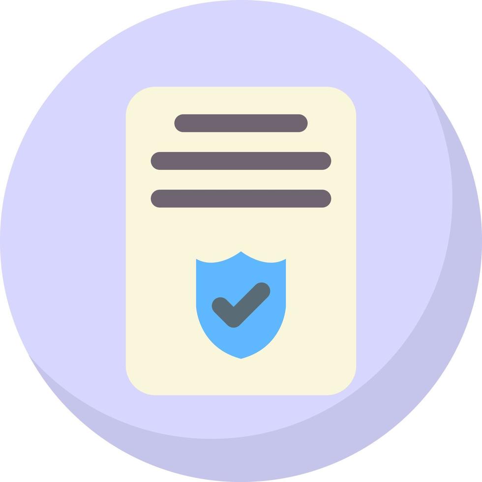 Consent Vector Icon Design