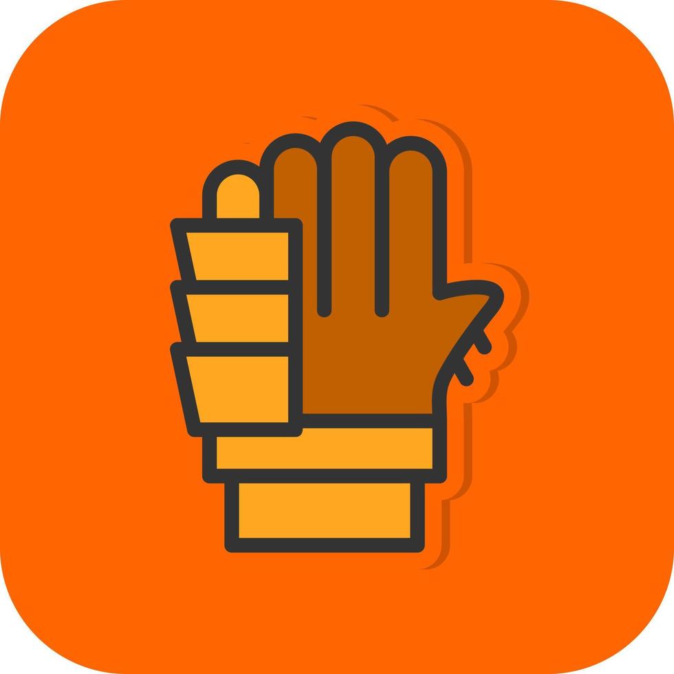 Gloves Vector Icon Design