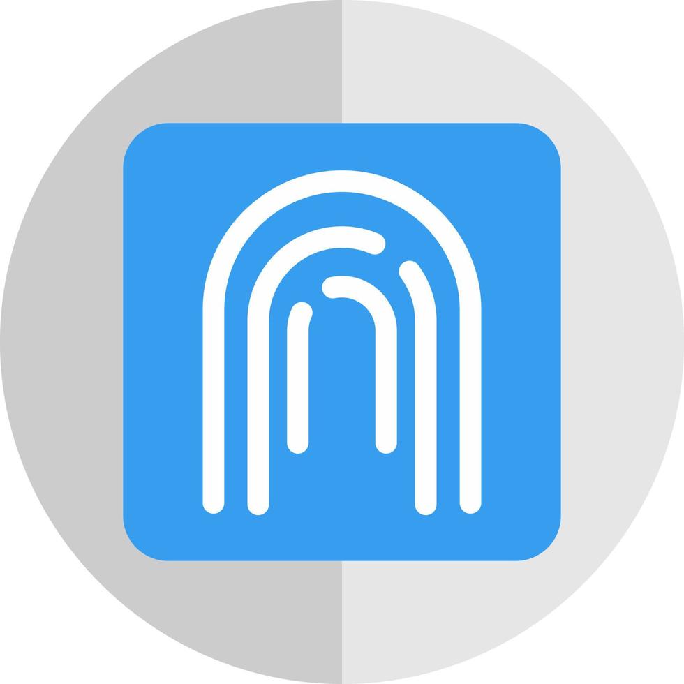 Fingerprint Vector Icon Design