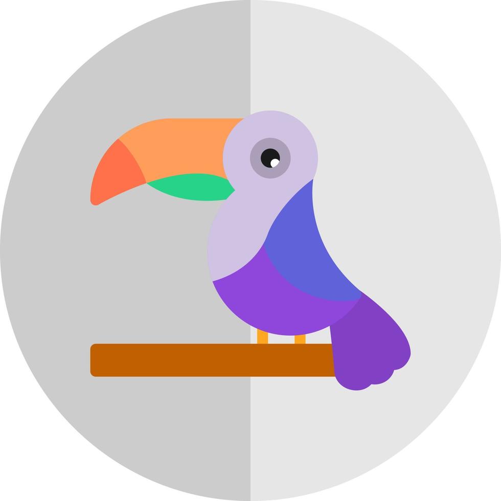 Toucan Vector Icon Design