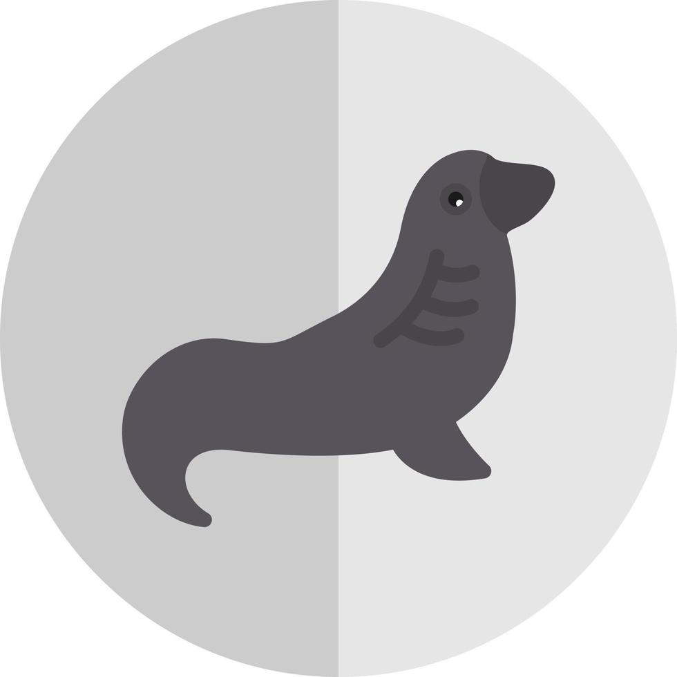 Seal Vector Icon Design