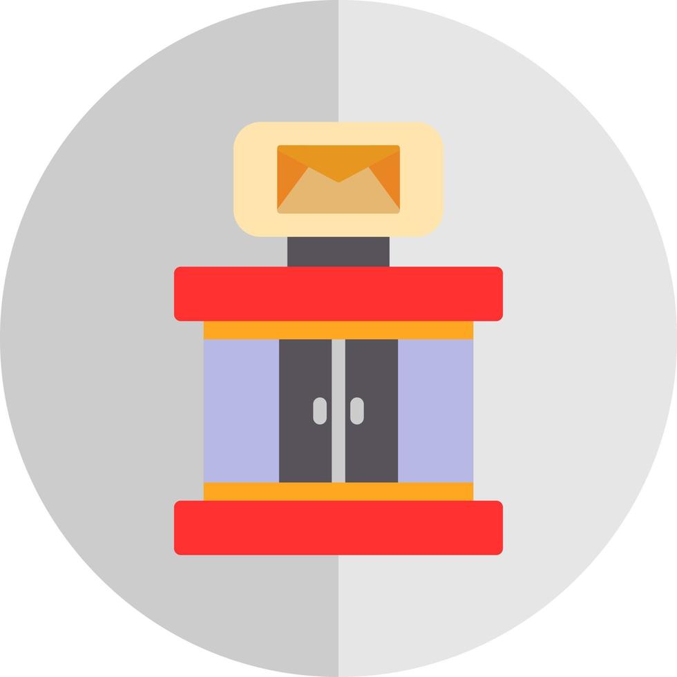 Post Office Vector Icon Design