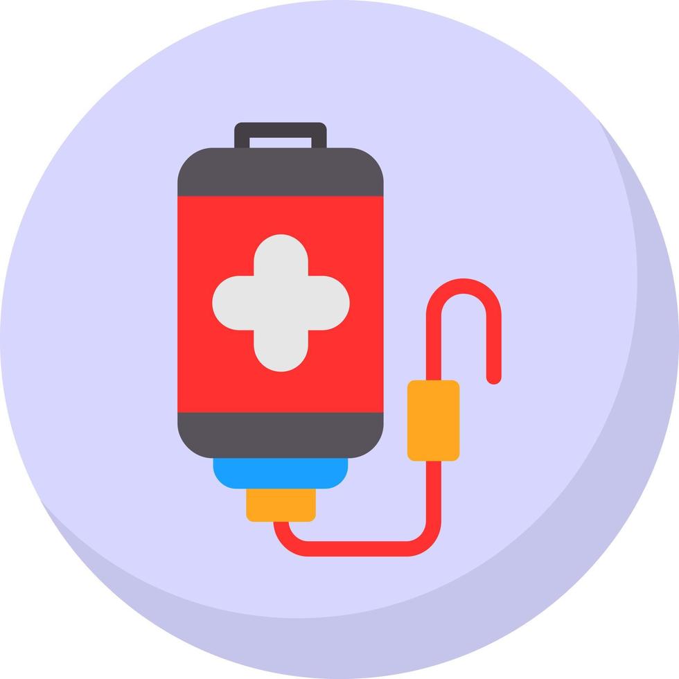 Blood Transfusion Vector Icon Design