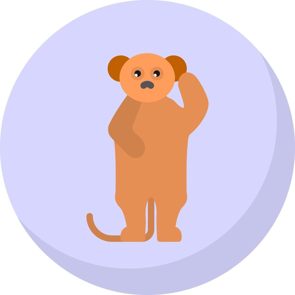 Meerkat Vector Icon Design