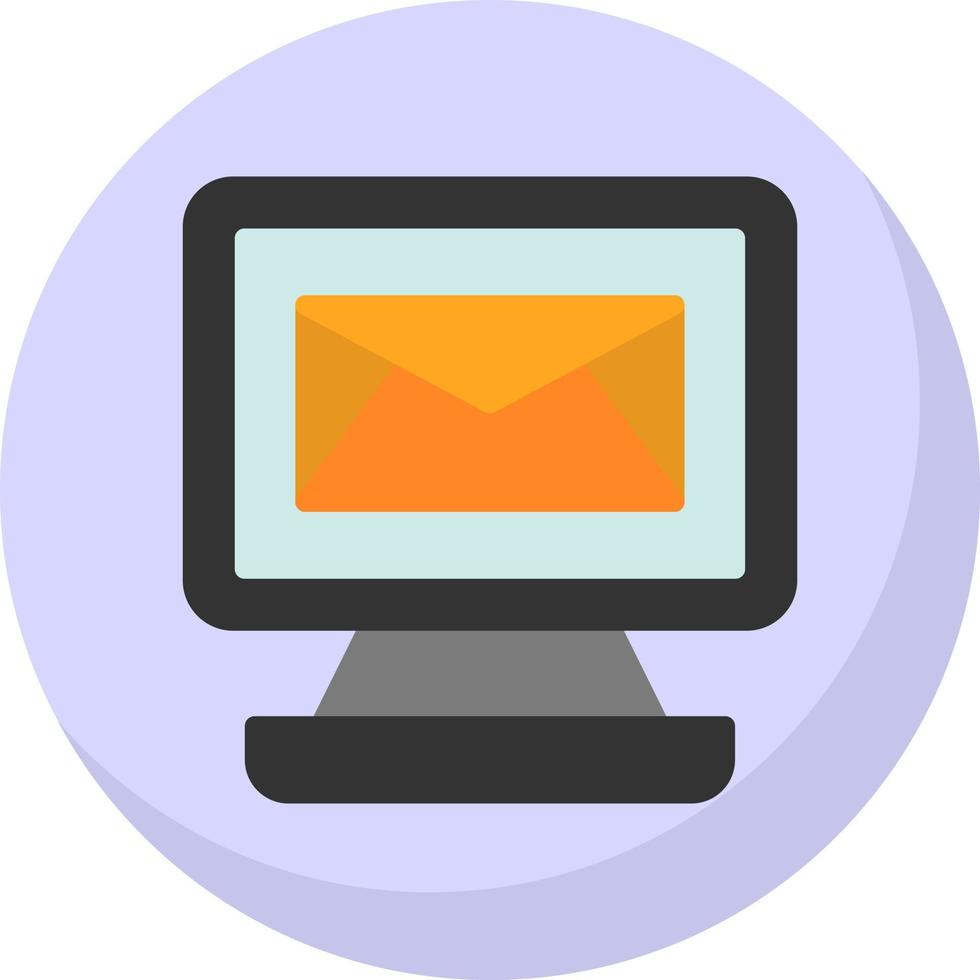 Electronic Mail Vector Icon Design