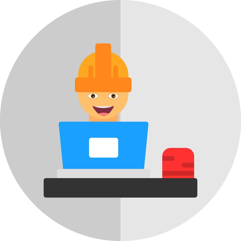 Worker Vector Icon Design