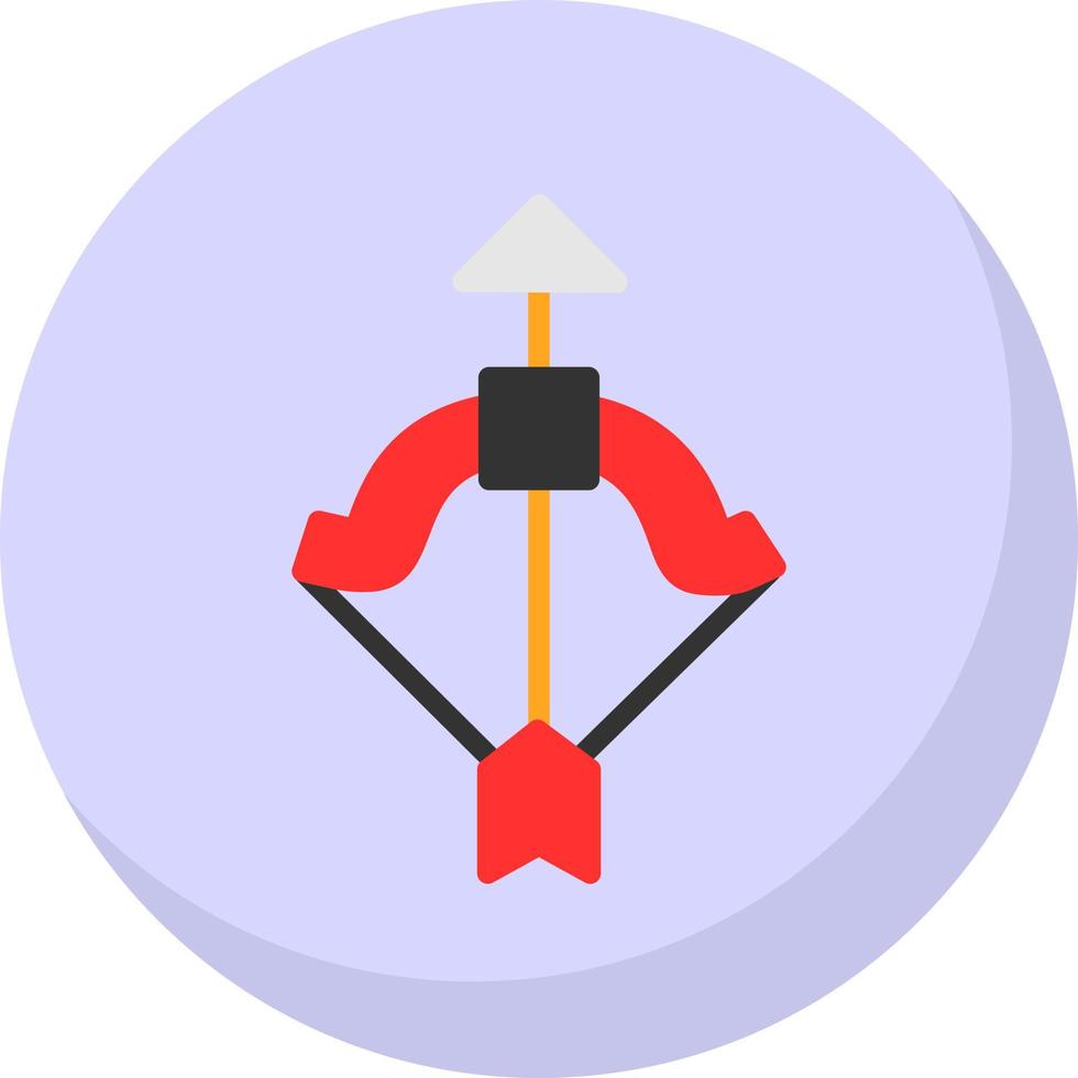 diseño de icono de vector de ballesta