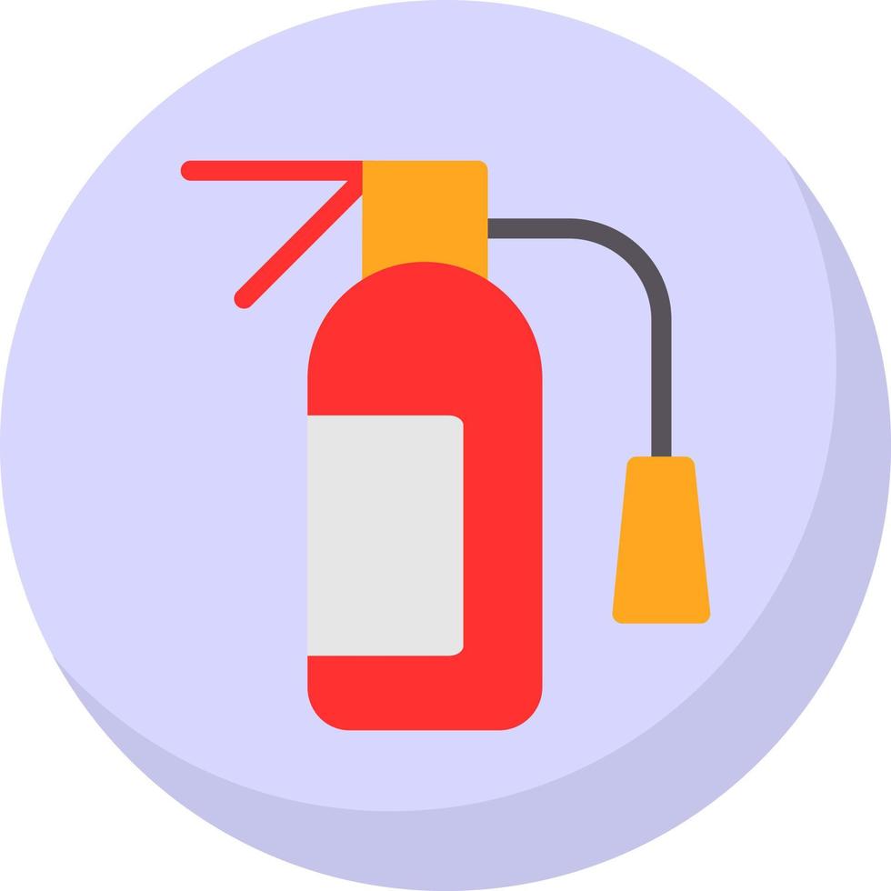 Fire Extinguisher Vector Icon Design