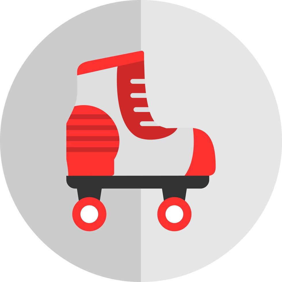 Roller Skate Vector Icon Design
