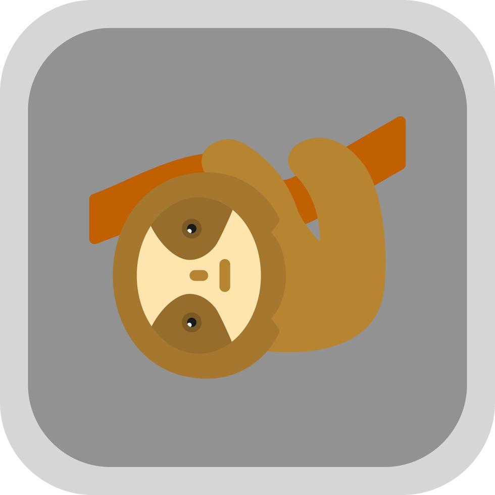 Sloth Vector Icon Design