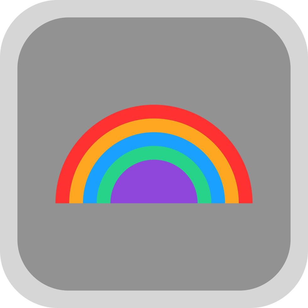 Rainbow Vector Icon Design