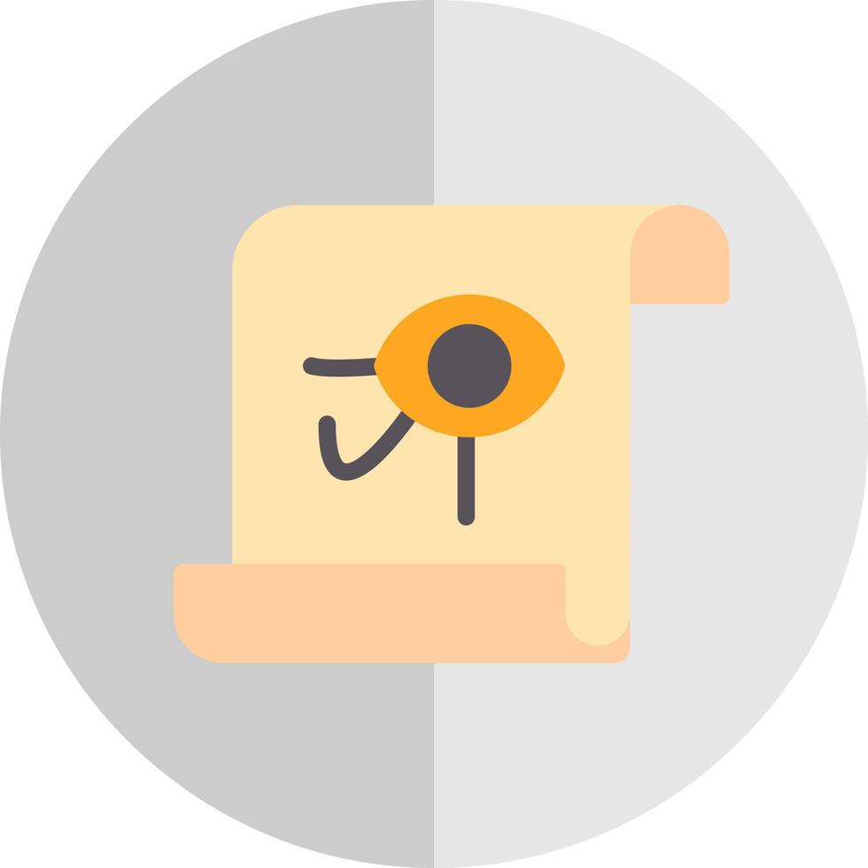 Papyrus Vector Icon Design